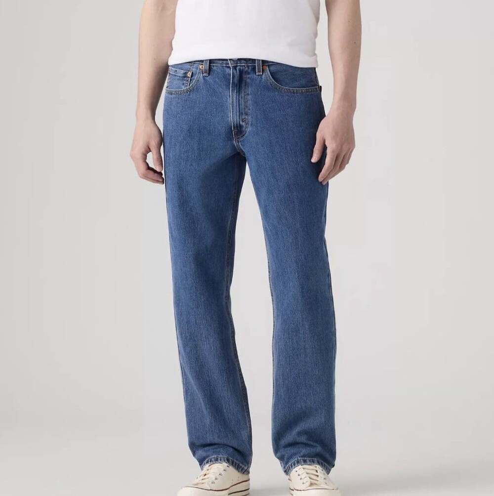 Levi’s 550 Men’s Relaxed Fit Straight Leg Medium Wash Denim Jeans Sz 36 x 32